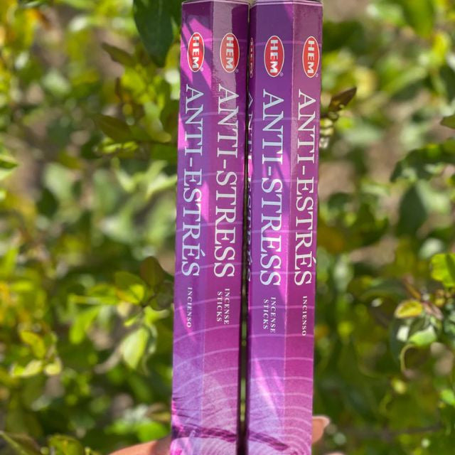 Bețișoare parfumate HEM Anti-Stress, set