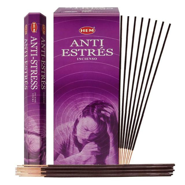 Bețișoare parfumate HEM Anti-Stress, set