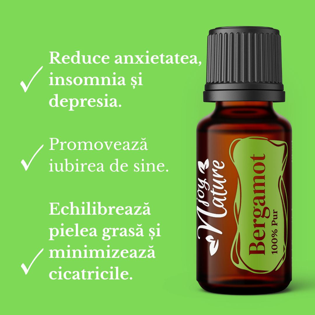 Ulei Esențial de Bergamotă - Bergamot / Citrus Bergamia (15ml)