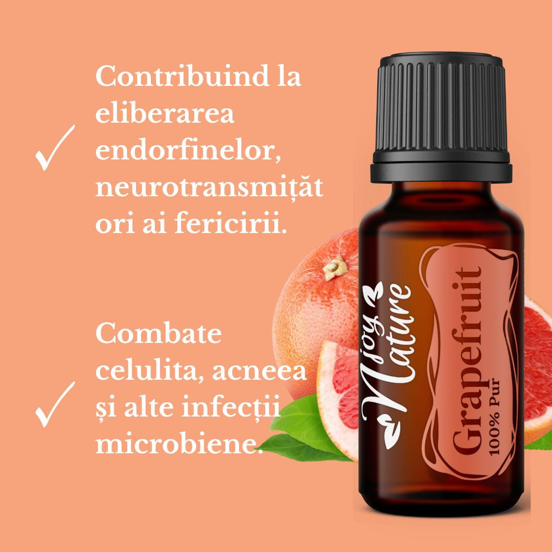 Ulei Esențial Pur de Grapefruit - Citrus Paradisi (15ml)
