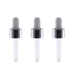 Sticle de sticla ambra cu pipeta 10 ml Set 3 buc