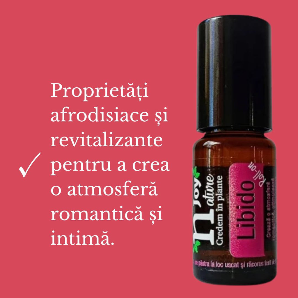 Blend Essential - Libido Roll-On cu CBD 1% (10ml)