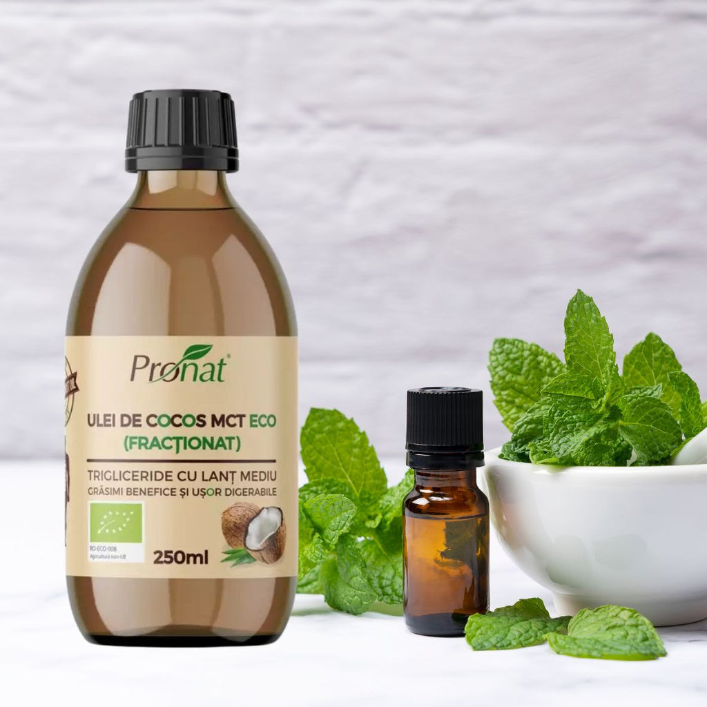 Ulei de Cocos Fractionat MCT Bio 250ml Pronat