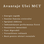 Ulei de Cocos Fractionat MCT Bio 250ml Pronat