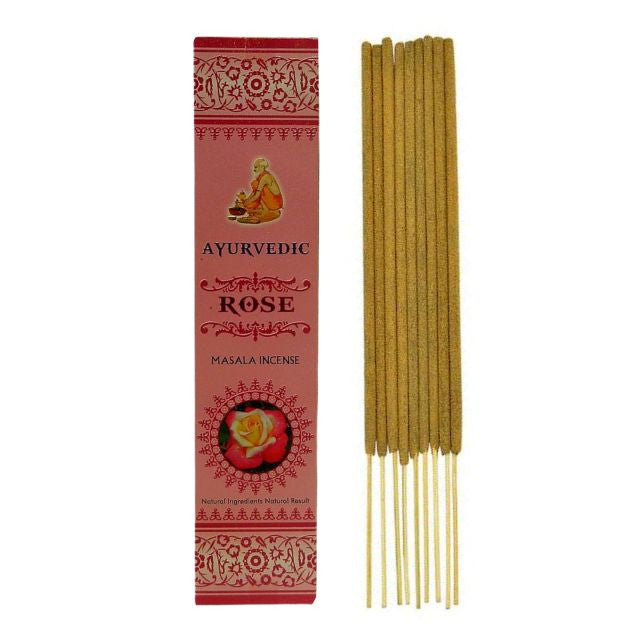 Betisoare parfumate Ayurvedic Rose
