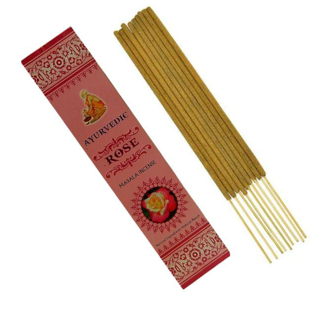 Betisoare parfumate Ayurvedic Rose