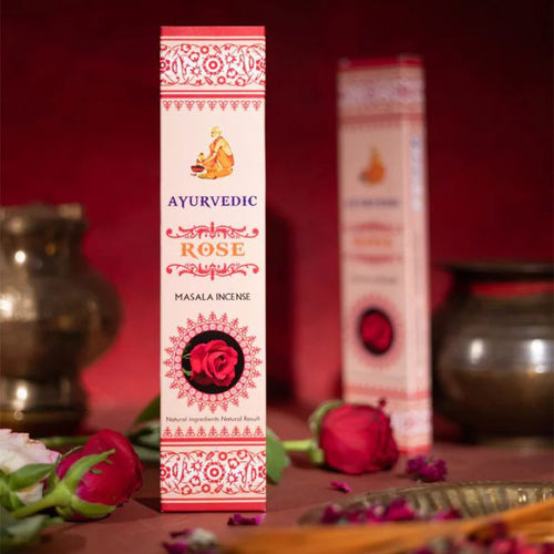 Betisoare parfumate Ayurvedic Rose