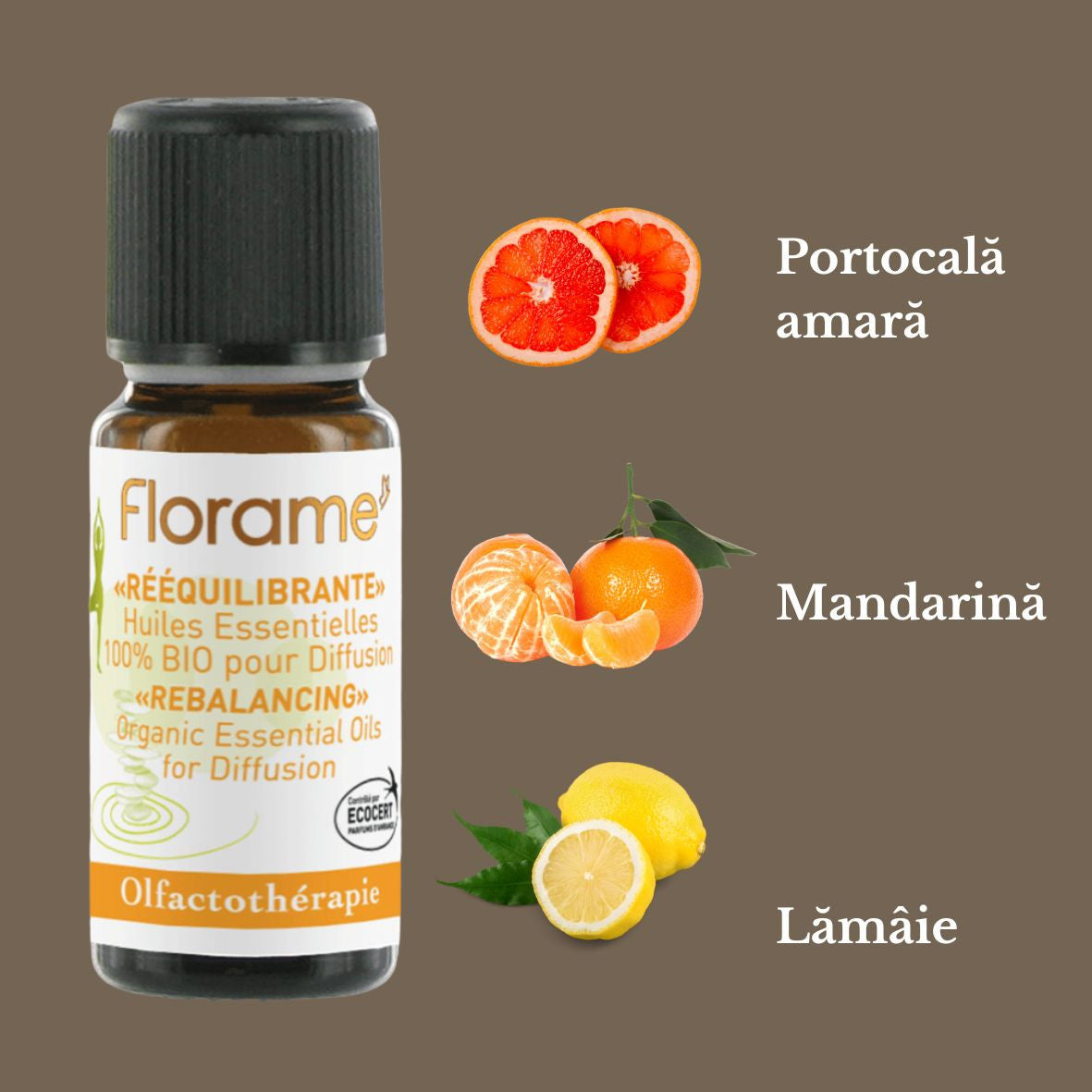 Ulei esential pentru Reechilibrare, Florame, bio 10ml