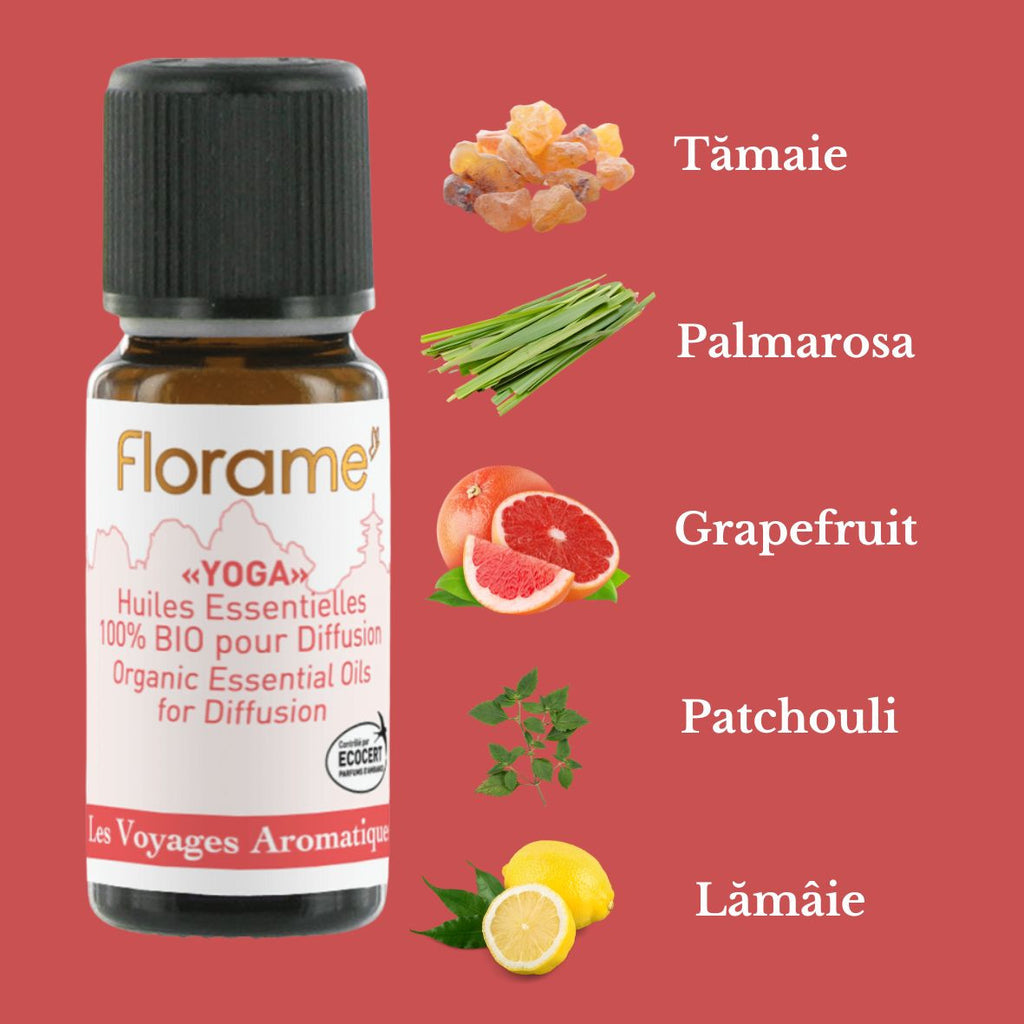 Ulei esential pentru Yoga, Florame, bio 10ml