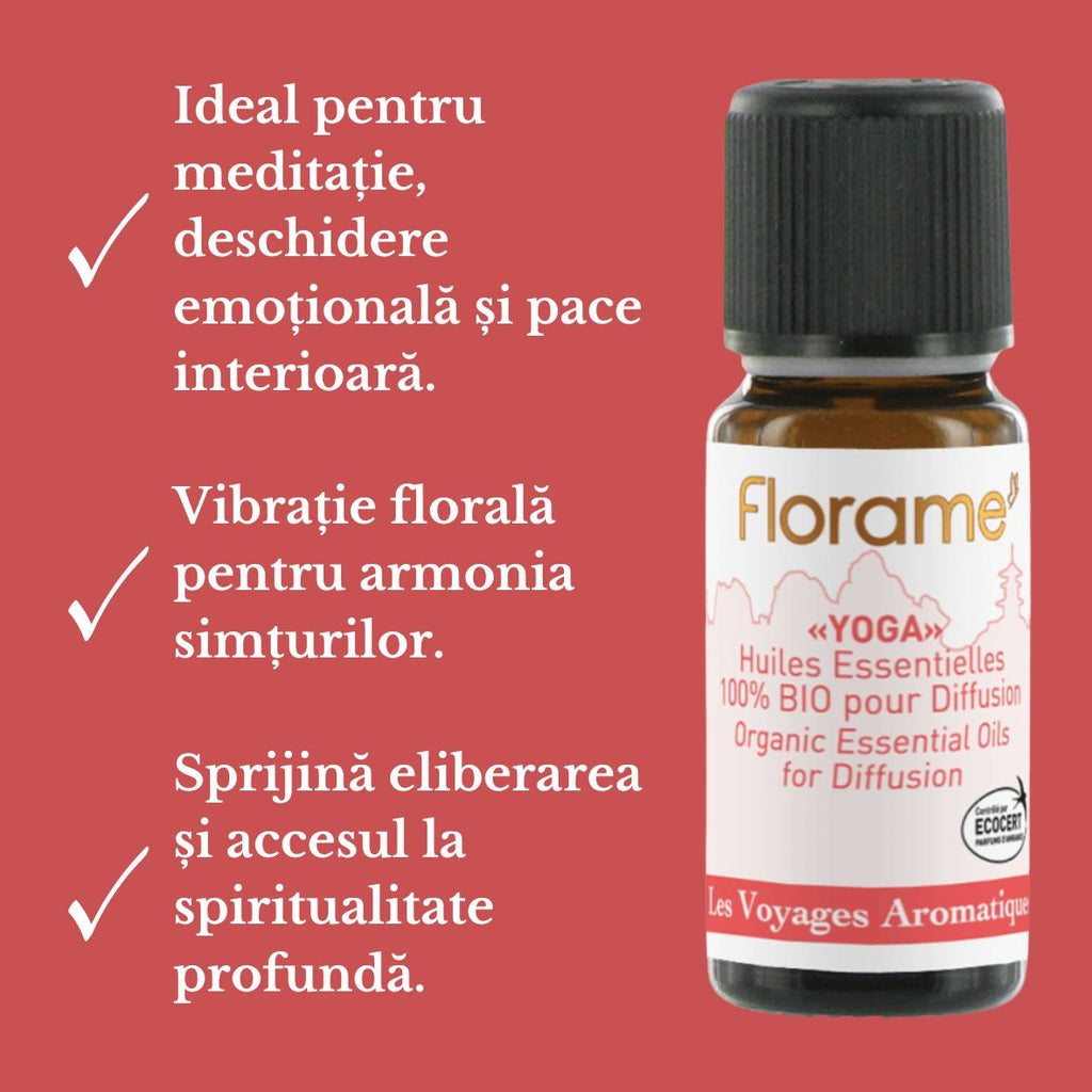 Ulei esential pentru Yoga, Florame, bio 10ml