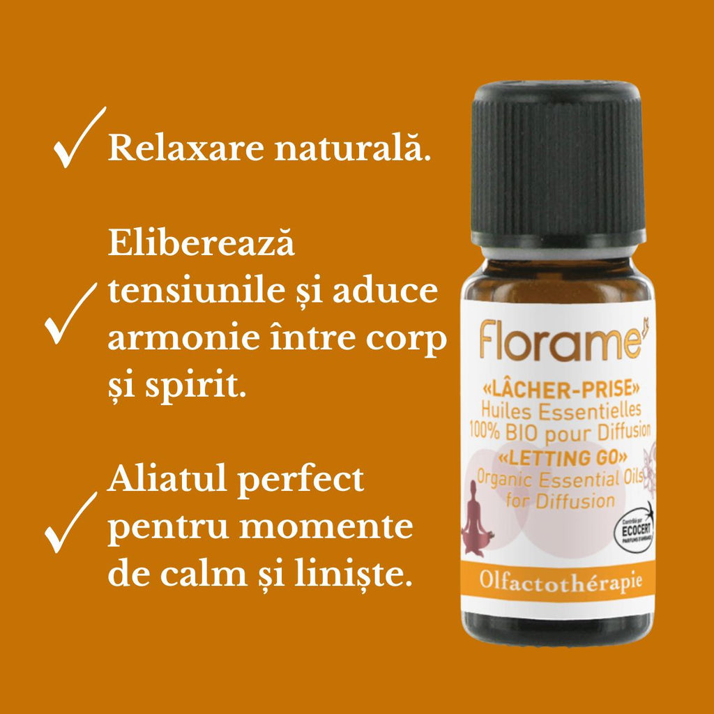 Ulei esential pentru Renuntare - Letting go, Florame, bio 10ml