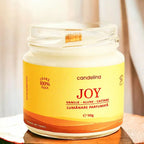 Lumânare parfumată JOY – Vanilie, Alune, Castane, Candelina