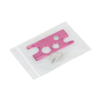 Deschizator sticlute si recipiente mici, metalic, roz