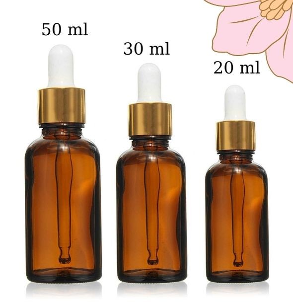 Sticla bruna cu pipeta 20ml