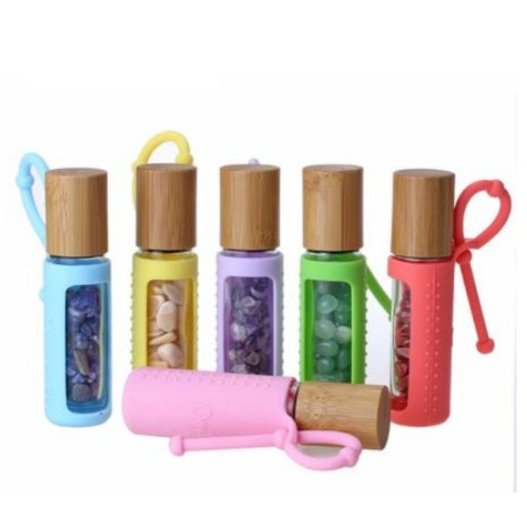 Protectie silicon pentru roll-on roz