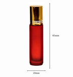 Recipient pentru uleiuri esentiale ROSU roll-on 10 ml