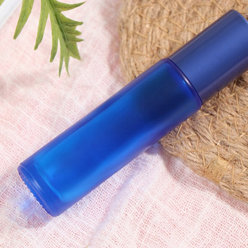 Recipient albastru roll-on 10 ml