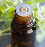 Sticla ulei esential bruna 10 ml cu picurator