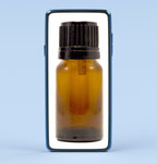 Sticla ulei esential bruna 10 ml cu picurator