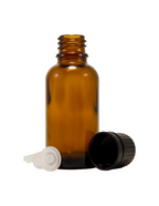 Sticla ulei esential bruna 30 ml cu picurator