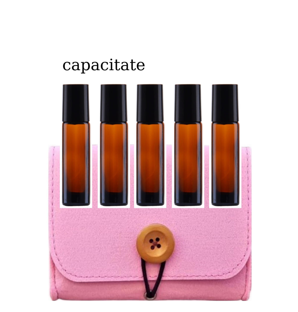 Portofel roz pentru rollon-uri