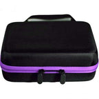 Geanta uleiuri esentiale 60 de sticlute, mov