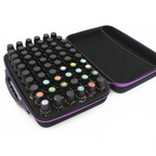 Geanta uleiuri esentiale 60 de sticlute, mov