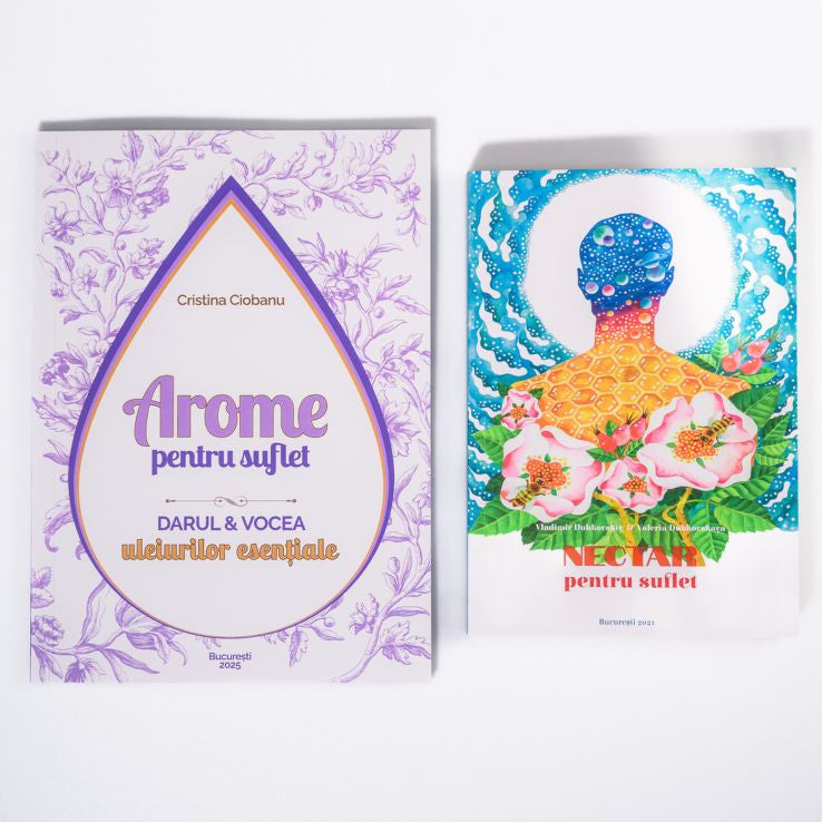 Arome pentru Suflet și Nectar pentru Suflet - Set Cărți Aromaterapie