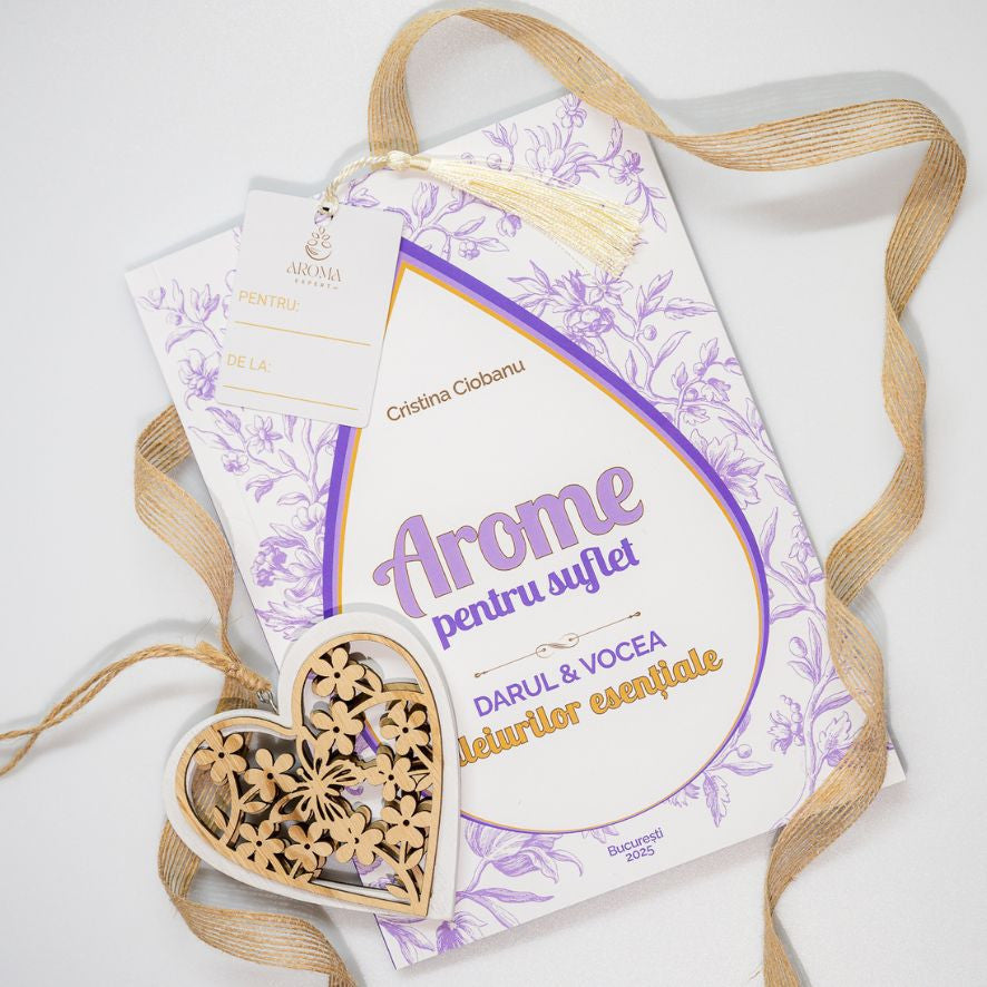 Carte despre aromaterapie -mArome pentru Suflet – Darul și vocea uleiurilor esențiale Cristina Ciobanu