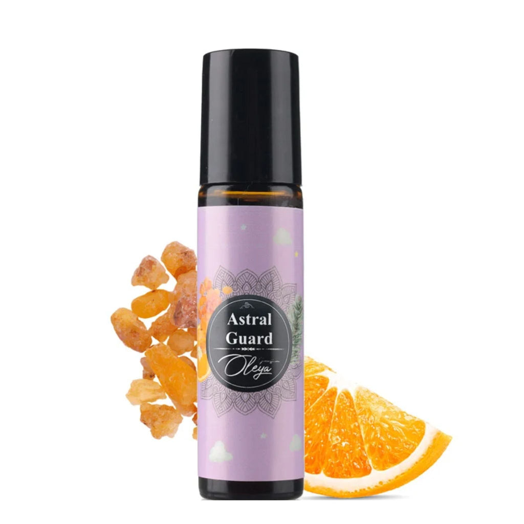 Astral Guard - Roll-on protector energetic 10ml cu uleiuri esențiale de Tămâie, Angelică și Portocală
