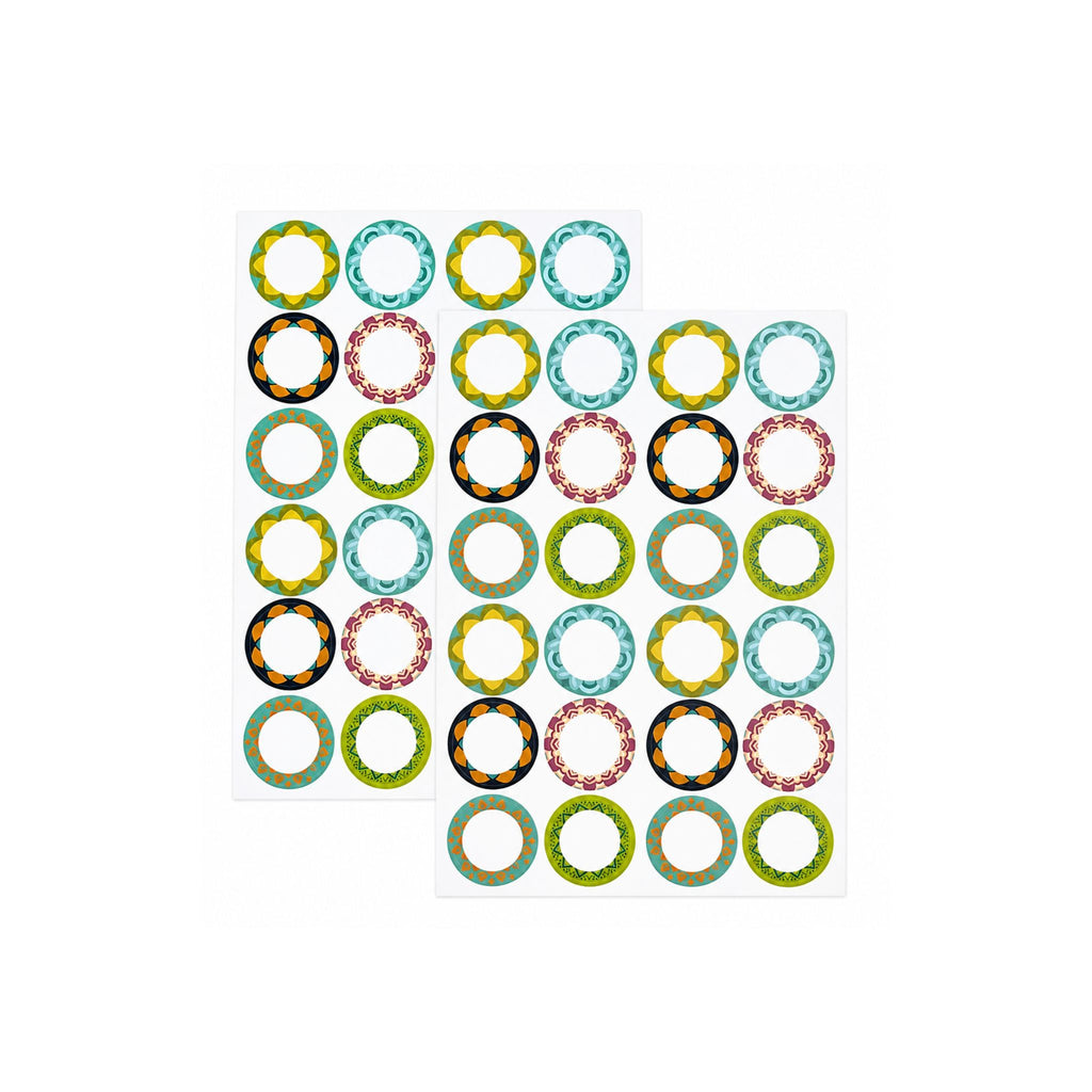Set etichete dreptunghiulare 3x5 cm si rotunde 3x3cm
