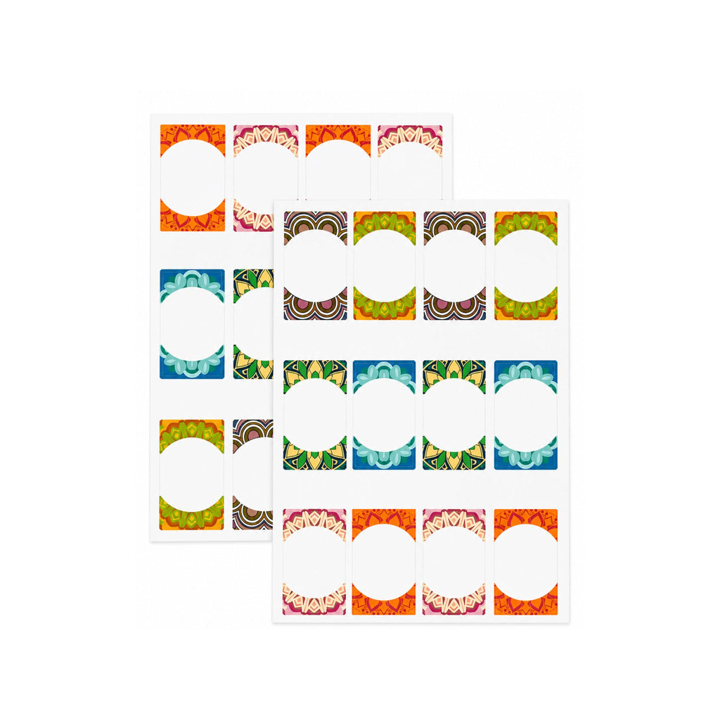 Set etichete dreptunghiulare 3x5 cm si rotunde 3x3cm