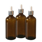 Recipient cosmetic 100 ml, pipeta argintie