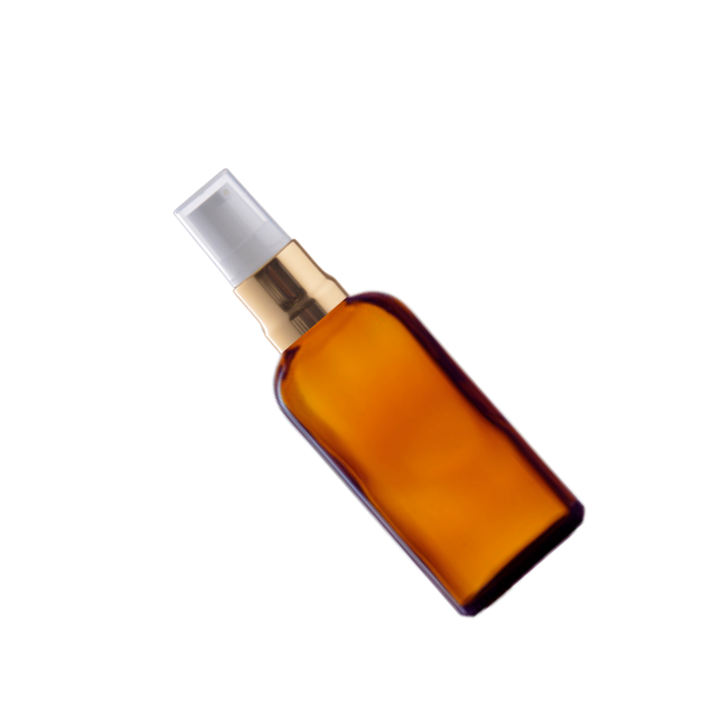 Recipient maro cu pompita, 100ml
