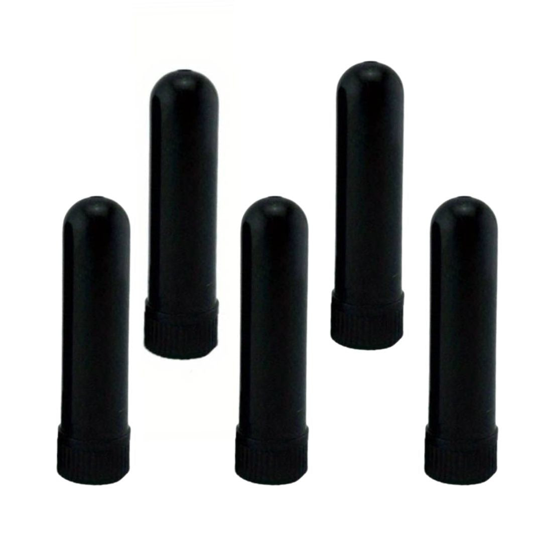 Inhalator nazal, negru - set 5 bucati