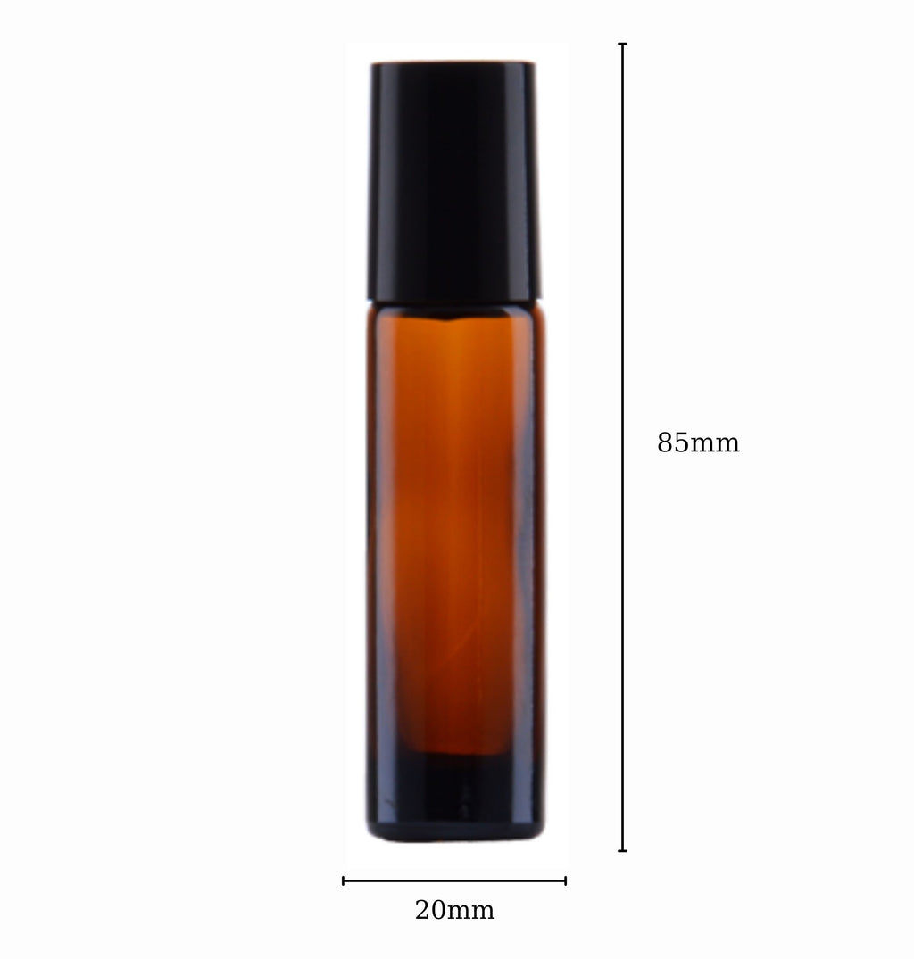 Roll on sticla bruna 10ml, set 5buc