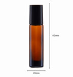 Roll on sticla bruna 10ml, set 5buc