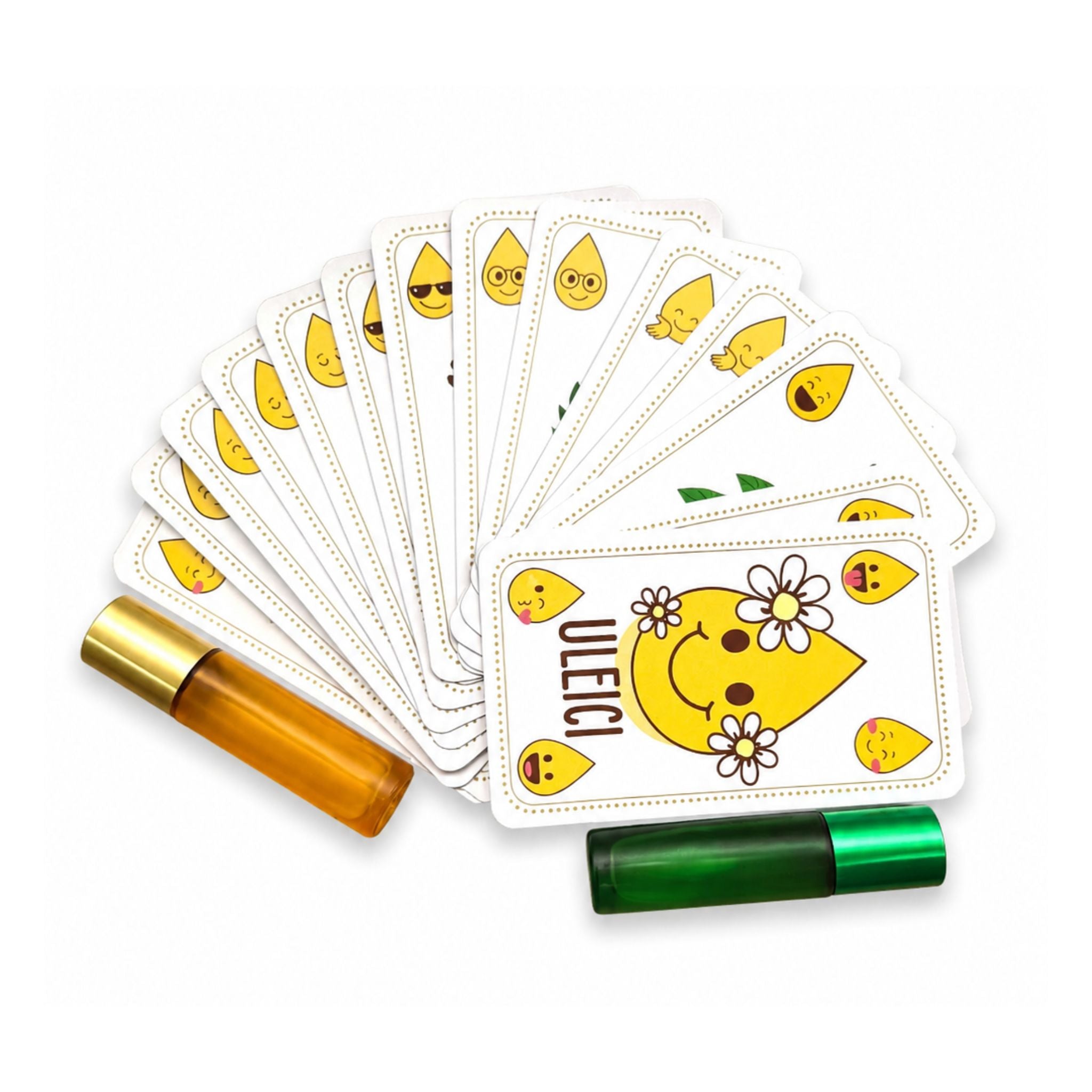 Uleici – Joc de cărți, emoții și uleiuri esențiale + 2 Roll-On