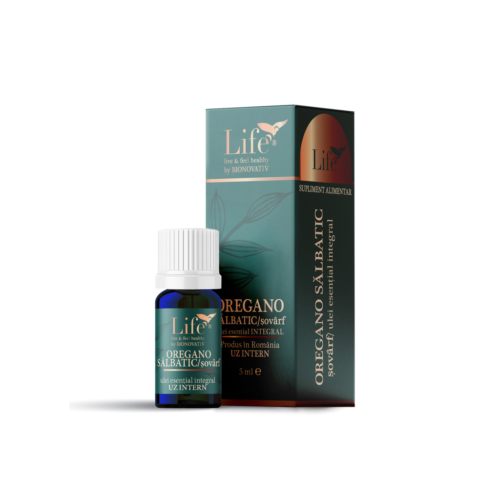 Ulei esențial integral de OREGANO SĂLBATIC/șovârf  – 5 ml