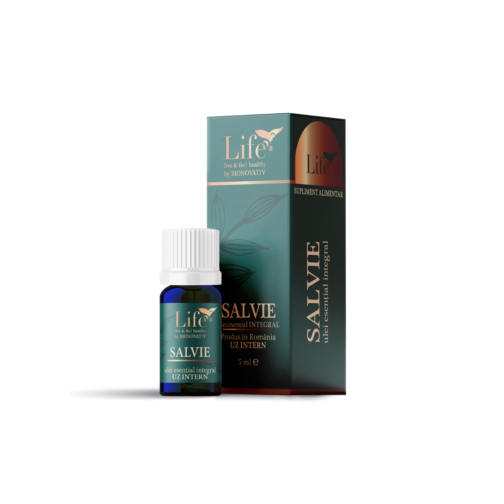 Ulei esențial integral de SALVIE – 5 ml